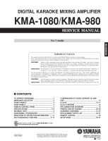 Yamaha KMA-980-KMA-1080 - Service Manual 